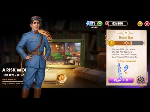 June's Journey Secrets 36 Scene 9 Hotel Bar Silhouette Mode 4K HD