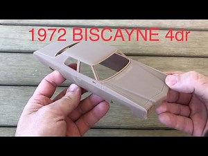 Too Many Projects - Unboxing Resin kits: TMP 1972 Biscayne 4dr High Resolution Brown Resin 1/25th