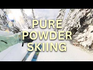 The Best Tree Skiing Of My Life | 4K Heli-Skiing POV in British Columbia