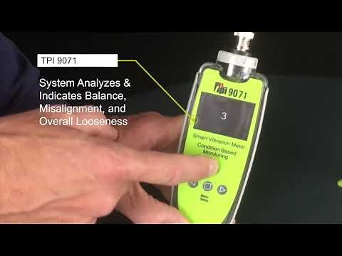 TPI 9071 Smart Vibration Meter: Overview