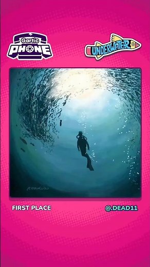 GARTIC PHONE MASTERPIECE CHALLENGE #1 | Underwater world