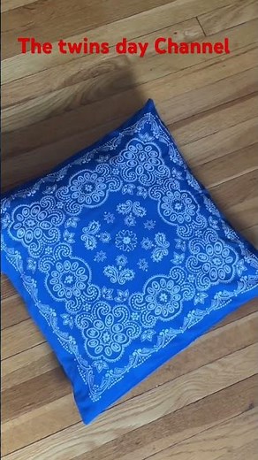 Pillow case sewing-patterns/diy/pillow cover sewing tutorial/how to sew a pillow case