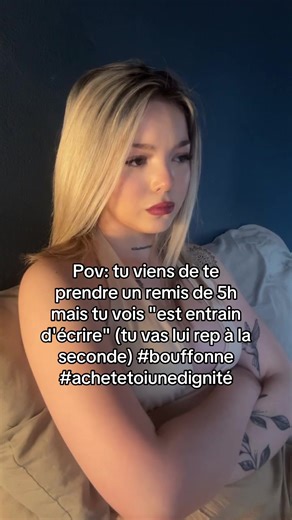 J’ai pas de dignité…