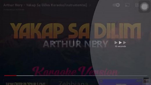 Yakap sa Dilim Karaoke Style by Arthur Nery