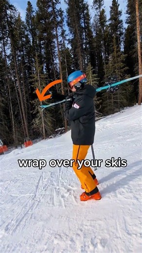 This is a must know for every skier #howtoski #tutorial #skiing