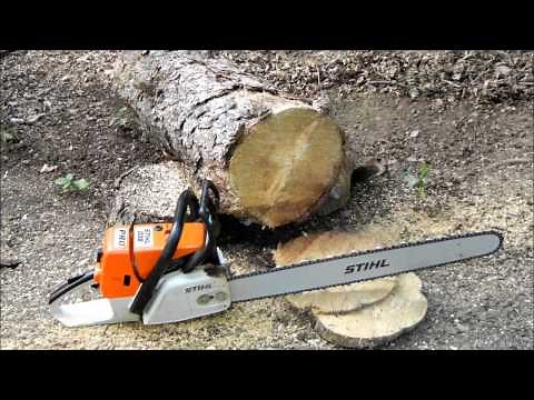 Stihl 036 PRO Chainsaw with 24" bar/chain; running review