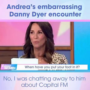 'I once had a full, long and detailed conversation with Danny Dyer because I thought he was Dave Berry!' Oh Andrea! 🙊Watch the full chat, including stories of more awkward slip-ups, here 👉https://bit.ly/30XDGud | Loose Women
