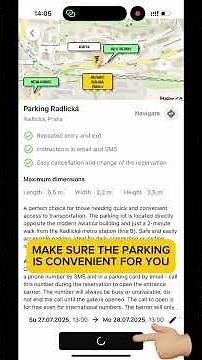 How to make your first reservation in the MR.PARKIT app (EN)