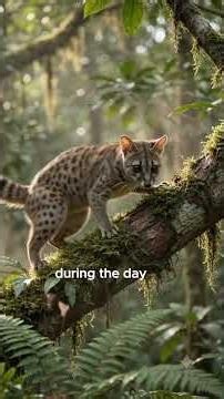 African Palm civet: One of Africa's most secretive and fascinating nocturnal mammals! #animals