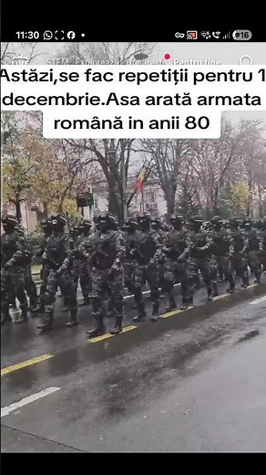 Repetiții pentru 1 Decembrie