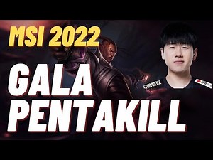GALA LUCIAN PENTAKILL | MSI 2022 RNG vs RED
