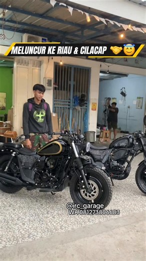 Pesanan Bobber Custom: Kiriman Ke Riau dan Cilacap