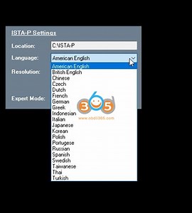 Tips to Change BMW ICOM ISTA-D 4.35 Language