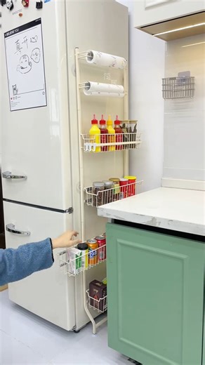 🧂 Organize Like a Pro 🍽️ Keep your spices neat, stylish, and within reach — this kitchen organizer basket turns chaos into charm. 💫 #KitchenOrganization #SpiceRack #HomeEssentials #CookingInStyle #tidykitchentidymind | Ri when store