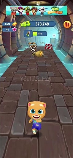 Talking tom run #foryou #viralshorts #youtubeshorts