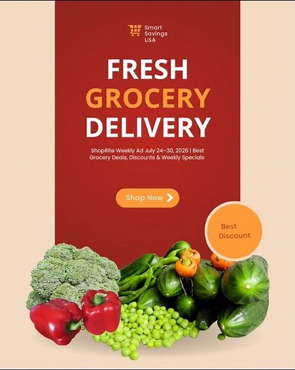 ShopRite Weekly Ad July 24–30, 2026 | Latest Weekly Circular, Grocery Specials & Top Deals