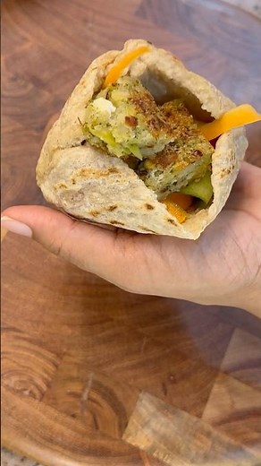 Healthy Oat Flatbread 🌮 | Easy No-Flour Recipe #youtubeshorts #food