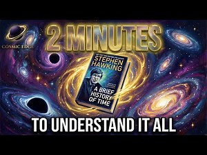 A Brief History of Time in 2 Minutes - Stephen Hawking's Masterpiece Simplified