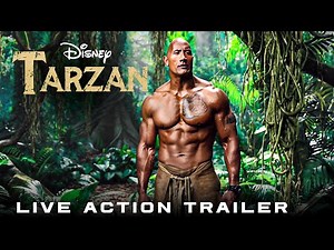 TARZAN Live Action (2026) Official Trailer Teaser | Dwayne Johnson - Disney+