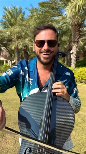 HAUSER on Instagram: "Here to share the joy of life with you all! 😜 Felicità 🎻🌴"