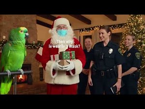 Santa Faces the Cops… But the Talking Green Parrot ROASTS Him First! 🦜😂 | Parrot And Santa