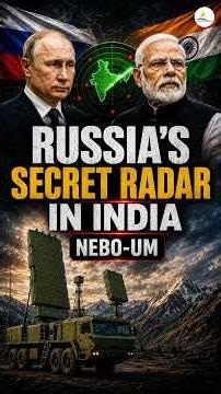 India Deploys Russia’s NEBO-M Radar Near China & Pakistan 🇮🇳🔥