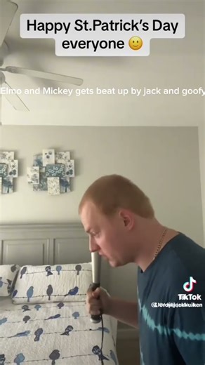 Mickey Mouse and Elmo gets on punishment