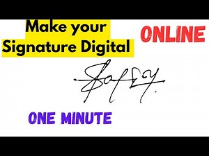 How to Create a Digital Signature for Online Documents (Free & Easy!)