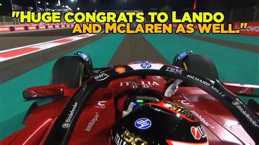 Charles Leclerc’s emotional sign-off radio: Thanks Ferrari, congratulates Norris and eyes 2026 - Audio