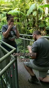 She said "Yes!" (eventually 🫠) #wedding #proposal #surprise #funny #reels | Peachy