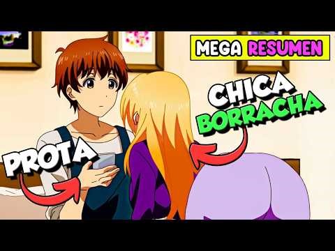 🔶TRABAJABA en un bar y ENAMORO a UNA CHICA BORRACHA ¦SHARKY RESUMENES ¦ OSAKE WA FUUFU NI NATTE KAR