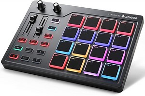 Donner STARRYPAD Professional MIDI Pad Beat Maker Machine with 16 Beat Pads, Melodics Lessons - Walmart.com