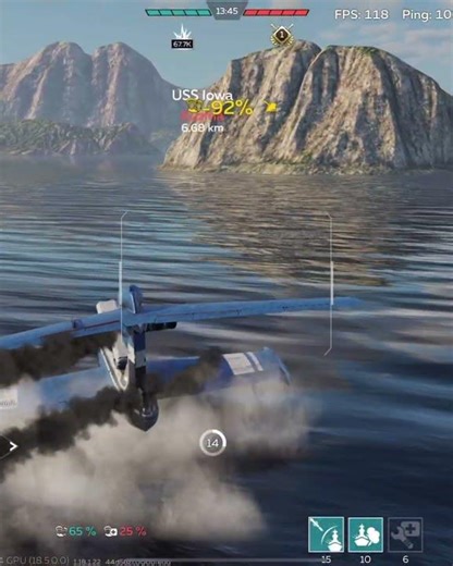 War Thunder Mobile Pr. 903 Lun-class OP ship 😎