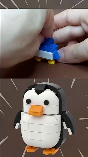 🐧 LEGO Ideas Mario Bros Penguin Tutorial #lego #mario #penguin #nintendo #ideas