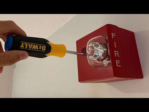 Installing Legacy Siemens U-MMT Fire Alarm Horn/Strobes - System Replacement