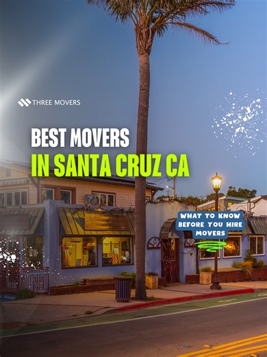 Moving in Santa Cruz CA? What to Know Before You Hire Movers https://threemovers.com/california/santa-cruz/ 📞: (888)-202-0036 #SantaCruzMovers #MovingInSantaCruz #ThreeMovers #CaliforniaMovers #LocalMovers #StressFreeMoving #ProfessionalMovers #MovingTips #RelocationServices #MovingDay