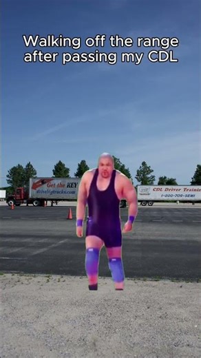 That Victory Walk After Passing CDL Test
