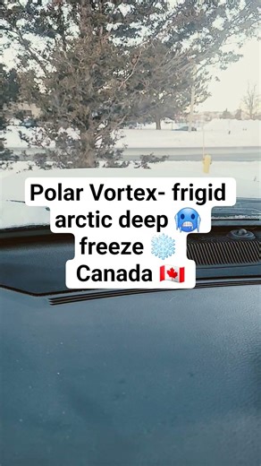 Polar Vortex, frigid arctic deep freeze extreme cold winter snow weather, Canada