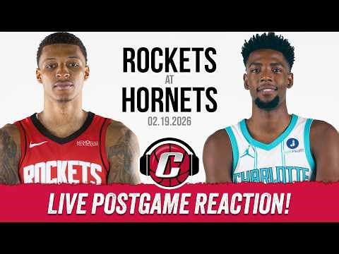 Houston Rockets vs Charlotte Hornets Postgame | 1st Rockets game since Kevin Durant Files story