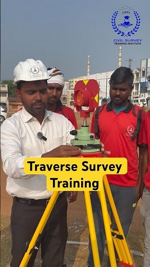 Traverse Survey Training with Leica Prism | CSTI Field Practical #surveying #civilengineering #CSTI