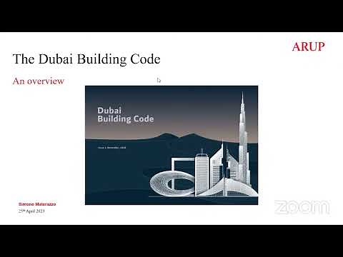 April 2023 CPD: The Dubai Building Code