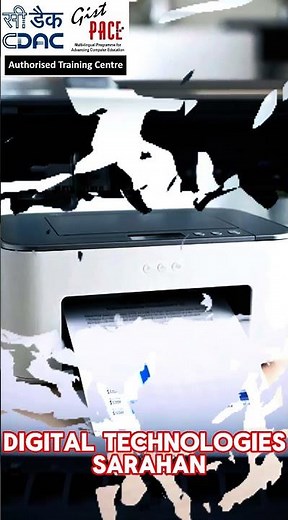 How the printer works | #computereducation #printer #computerknowledge