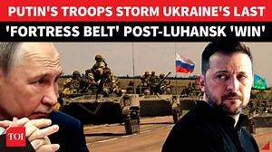 Russian hammer falls on Ukraine's last bulwark? After Luhansk 'liberation' troops march into...