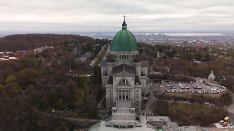 Saint Joseph's Oratory, Montreal: Drone discovers Canada's largest church