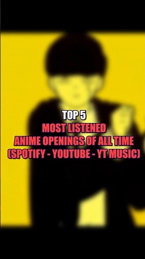 ️‍🔥 Most Listened Anime Openings ️‍🔥 #anime #animeopenings #animemusic #animeshorts #animeyoutube
