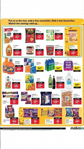 Makro Specials 27/05 - 09/06