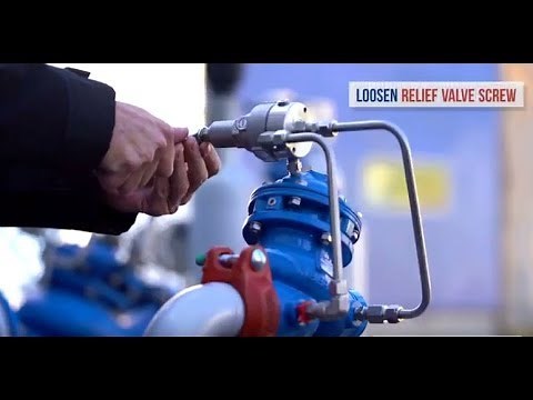 Pressure Reducing Station With Relief Valve - Commissioning Procedure