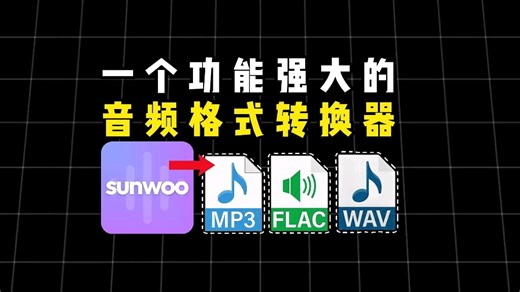 一个功能强大，操作简单的音频格式转换器。