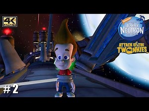 Jimmy Neutron Boy Genius Attack of the Twonkies PS2 Playthrough Gameplay 4K / Blast Off PART 2