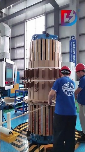 Incredible Vertical Coil Winding Process | Power Transformer Manufacturing Technology
